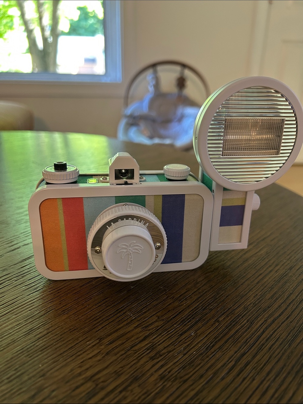 Lomography la Sardina acupulco 35mm film camera with flash included.